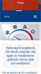 Mobile Screenshot of elektrokyl.se